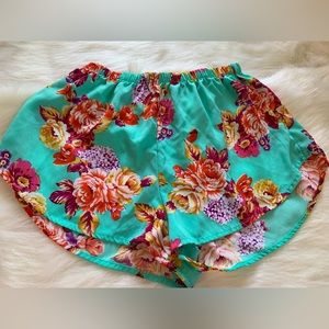 Printed summer shorts